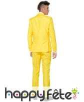 Costume 3 pièces classique jaune pour homme, image 1