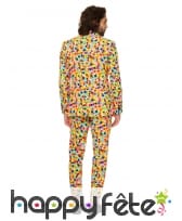 Costume 3 pièces confettis multicolores, image 1