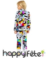 Costume 3 pi&egrave;ces de Mr Technicolor pour enfant, image 1