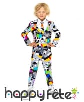 Costume 3 pi&egrave;ces de Mr Technicolor pour enfant