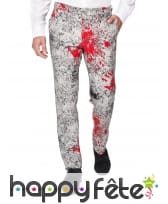 Costume 3 pièces empruntes de mains ensanglantées, image 2