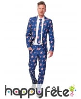 Costume 3 pi&egrave;ces &eacute;toiles USA