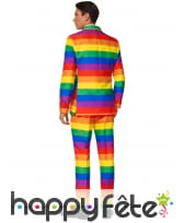 Costume 3 pièces gaypride pour homme, image 1