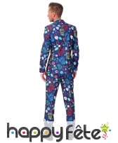 Costume 3 pièces imprimé casino, image 1