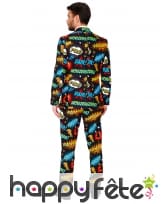 Costume 3 pi&egrave;ces imprim&eacute; Comics, image 1