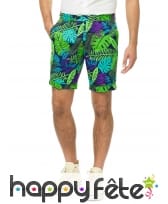 Costume 3 pièces imprimé jungle, avec short, image 2