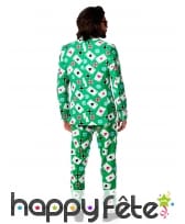 Costume 3 pièces imprimé poker, image 1