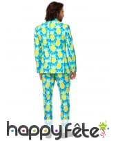Costume 3 pièces motif ananas, pour homme, image 1