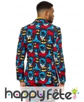 Costume 3 pièces motifs Batman, image 1