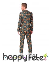 Costume 3 pièces motifs citrouilles, image 1