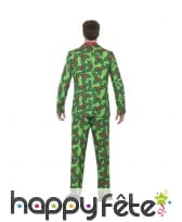 Costume 3 pièces motifs gui de Noël, image 2