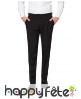 Costume 3 pièces noir uni, image 1