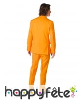 Costume 3 pi&egrave;ces orange uni, image 1