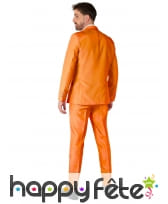 Costume 3 pièces orange uni pour Homme, image 1
