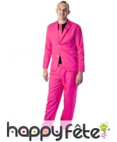 Costume 3 pi&egrave;ces rose fluo
