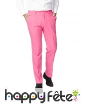 Costume 3 pi&egrave;ces rose uni, image 2