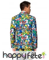 Costume 3 pièces Super Mario Univers pour adulte, image 1