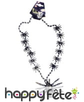 Collier araignées