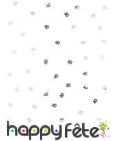 Confettis âge argenté, image 5