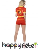 Costume alertes à Malibu sexy rouge, image 5