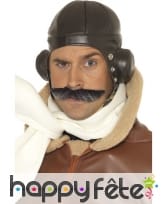 Chapeau aviateur brun