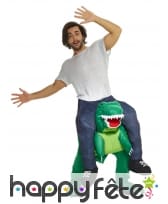 Costume à dos de petit T-rex, image 1