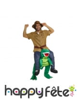 Costume à dos de petit T-rex