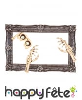 Cadre avec Kit photobooth de Halloween