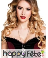 Collier avec pendentif clé gothique