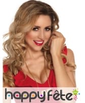 Collier avec pendentif LOVE doré