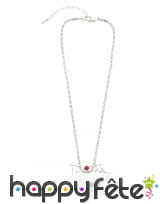 Collier avec pendentif toile d araignée, image 1