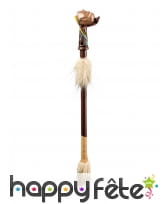 Calumet amérindien style bois de 45cm