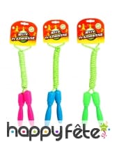 Corde à sauter poignées en plastique, pour enfant
