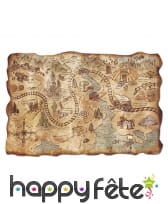 Carte au trésor style western