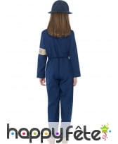 Costume Air Warden seconde guerre, pour fille, image 1