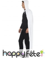 Cape blanche avec capuche, image 2