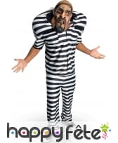 Costume Big bruizers de prisonnier