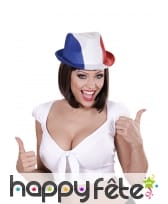 Chapeau borsalino drapeau Français