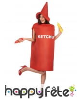 Costume bouteille de ketchup, image 1