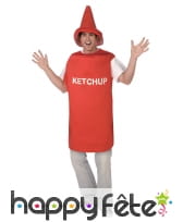 Costume bouteille de ketchup, image 2