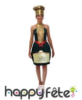 Costume bouteille de mousseux