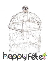 Cagettes bonbonnières en métal de 5x6cm, image 1