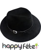 Chapeau bogart noir