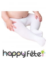 Collants blancs pour bébé