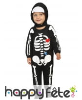 Combinaison bébé squelette pour garçon
