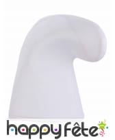 Chapeau blanc uni de nain