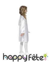 Costume blanc uni de petit ange, image 2