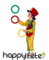 Costume coloré de petit clown avec motifs, image 1
