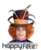 Chapeau chapelier fou à plumes