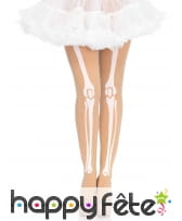 Collants chair jambes squelette